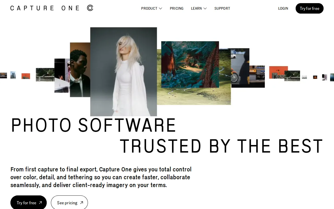 Screenshot of Capture One