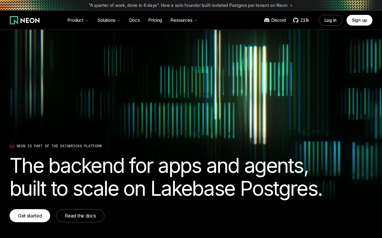 Screenshot of Neon