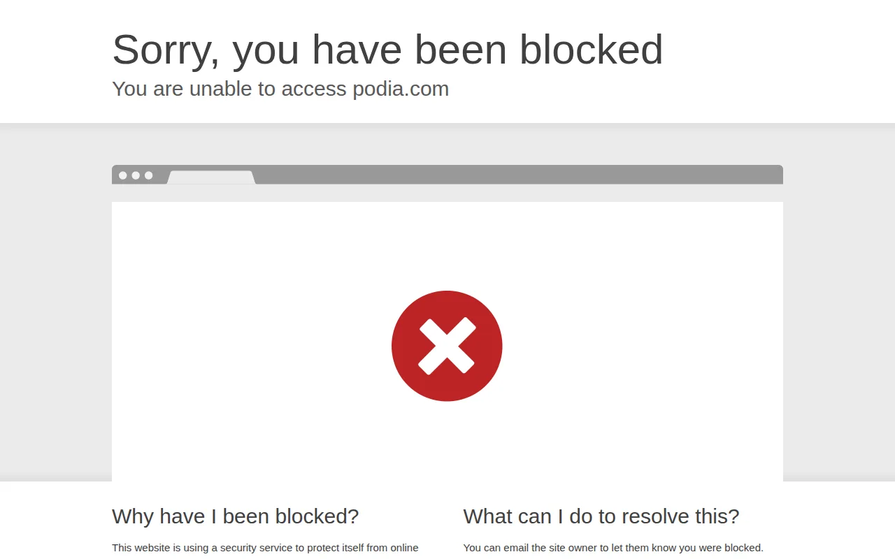 Screenshot of Podia